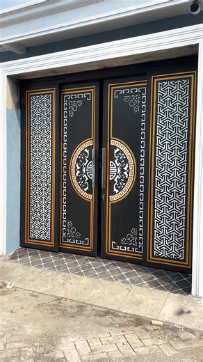 Pintu Sleding Swing Perumahan Modern