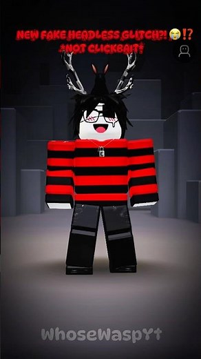 NEW FAKE HEADLESS GLITCH?! 😭⁉️ *NOT CLICKBAIT*