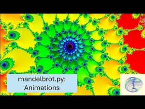 Mandelbrot GUI: Animated zooms and continuously rotating color maps.