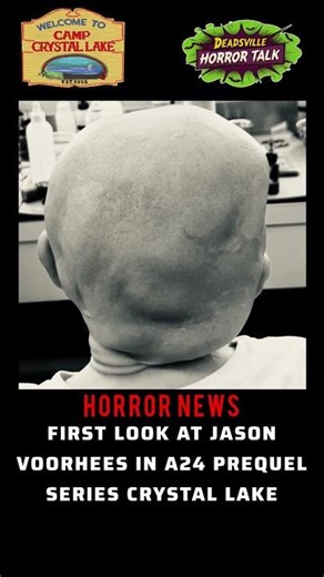 FIRST LOOK! 👀 Jason Voorhees in A24s CRYSTAL LAKE series #shorts