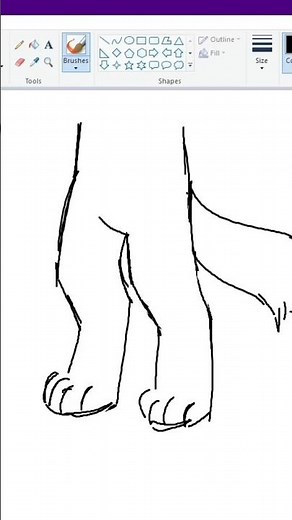 digitigrade legs #furryfandom #furryart #furry #speedpaint #ocart