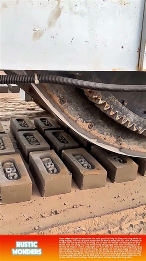 Ép gạch khi di chuyển: Sản xuất liên tục vật liệu xây dựng ngay tại công trường