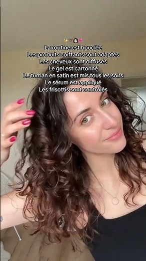 10/10 la routine curly 🤪