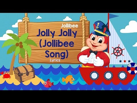 JOLLY JOLLY LYRICS ( JOLLIBEE SONG ) Jollibee dance / Dancing Jollibee / Singing Jollibee