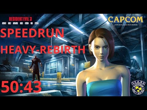 Resident Evil 3 Nemesis Speedrun PC (TWN/CHN) Heavy (Rebirth) in 50:43