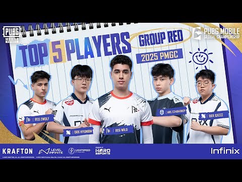 Group Red Top 5 Players | 2025 PMGC
