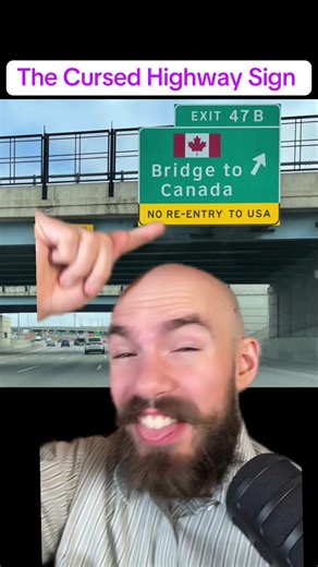 The Cursed Highway Sign