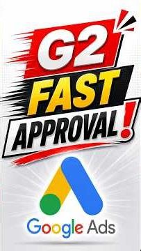 G2 Financial Services Verification Google Ads | Step-by-Step #googleads