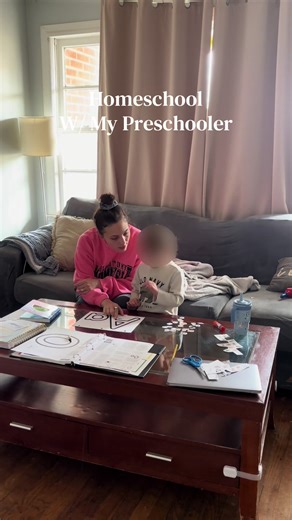 We’re almost done with our 1st week of lessons! I broke down our first week since it was new in our routine. What are your kids learning? 🥰 #homeschool #preschool #realisticmom #homeschoolmom #learning