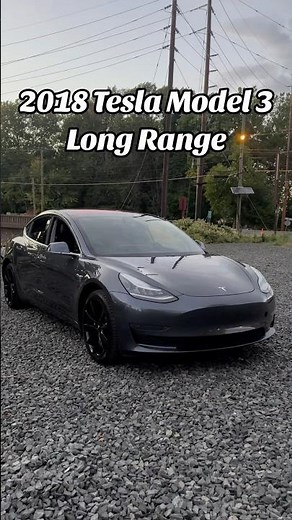 2018 Tesla Model 3 Long Range: Innovation, Efficiency, and Electrifying Performance ⚡🚗#teslamodel3