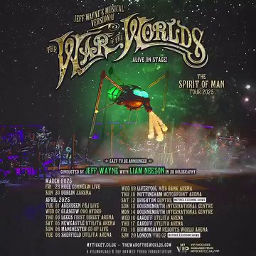 2.1K reactions · 229 shares | Jeff Wayne and The War of The Worlds...