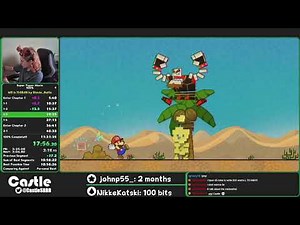 Super Paper Mario 100% Speedrun in 11:07:37 [World Record]
