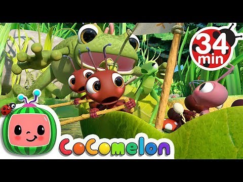 Row, Row, Row Your Boat (Ant Version) + More Nursery Rhymes & Kids Songs - CoComelon