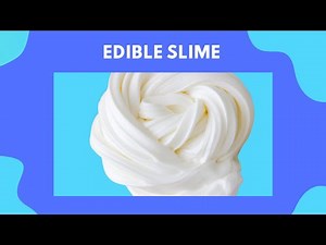 Edible Slime with Marshmallows -kids craft