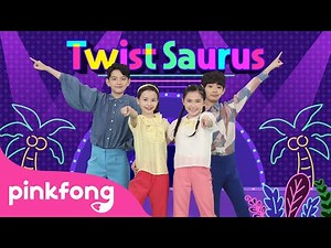 Twist Saurus 💃🏻 | Kids Choreography | Performance Video | Pinkfong Kids Pop Dance
