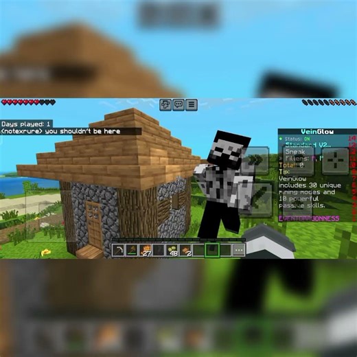 the broken script mod mcpe #minecraft