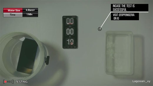 1.9K reactions · 47 shares | The ultimate water test. Spoiler alert: the Reno11 F is a splash-resistant superhero!  Say goodbye to water worries and hello to peace of mind. Ready to make a splash with the Reno11 F? Visit authorized stores and buy yours today! #OPPOReno11F #Reno11F #ThePortraitExpert | OPPO | Facebook