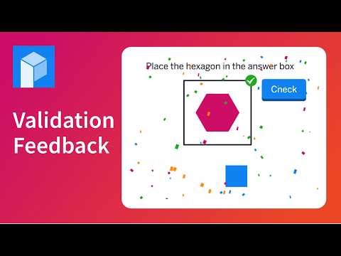 Actions in Polypad: Options for Validation Feedback