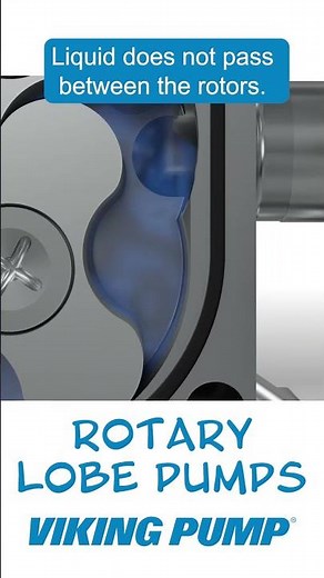 This is how rotary lobe pumps work