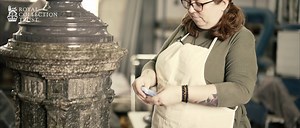 10K views · 214 reactions | Almost 150 years ago, Alexander II of Russia gave Queen Victoria a 600kg Korgon porphyry (hardstone) vase. Its monumental size may have been the reason it was damaged at some point in the 1930s. Watch this film to see the specialist conservation the vase recently underwent prior to display in our current exhibition ‘Russia’ at The Queen’s Gallery, Buckingham Palace. https://bit.ly/2HwqS9V | Royal Collection Trust | Facebook