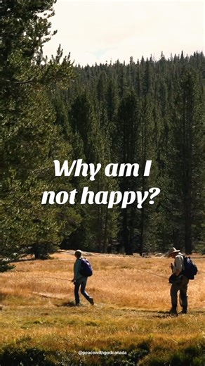 2.5K views · 83 reactions | We build our lives on things that can’t hold us up…until we realize the only true foundation is God Himself. He’s steady when everything else falls apart. Strong when we can’t be. Faithful when the world feels fragile. 懶 Let Him be the foundation of your life today: https://peacewithgod.net/why-am-i-not-happy/?outreach=LP-home | Peace With God Canada | Facebook