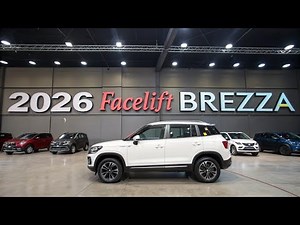 2026 Facelift Maruti Suzuki Brezza | Official First Look, Features & Details