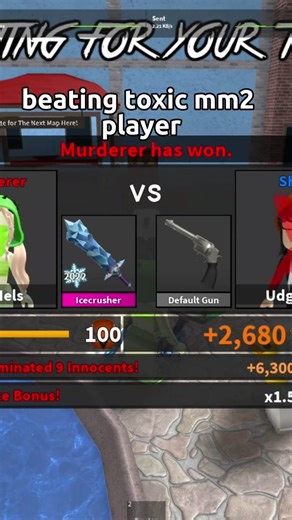 Cómo vencer a jugadores tóxicos en Roblox MM2