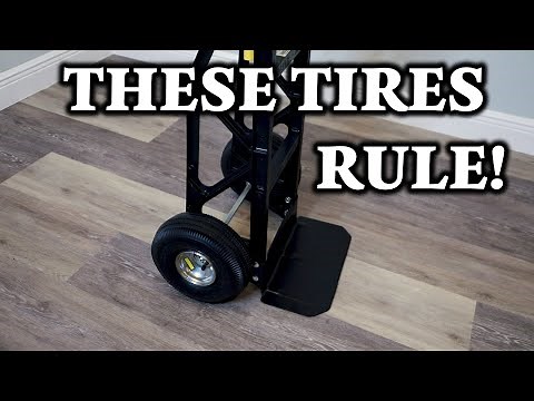 Harper Trucks 700 lb Capacity Convertible Hand Truck and Dolly with 10" Pneumatic Wheels Reviewed
