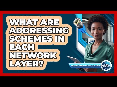 What Are Addressing Schemes In Each Network Layer?