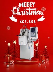 [Hot Item] KCT-808 Spring Machine CNC Thin Steel Circuit Spring Making Machine