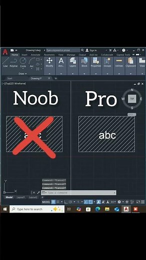 autocad tips and tricks💡text mask #autocad #tips #tutorial