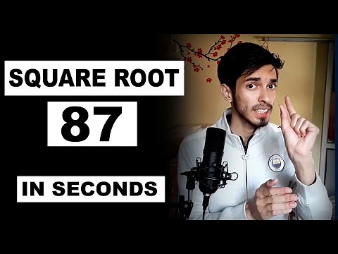 Calculate Square Root of Non Perfect Squares in Seconds. Mental Maths - 13