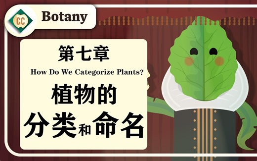 【十分钟速成课：植物学】第7集，植物的分类和命名（中英字幕）Crash Course Botany #7