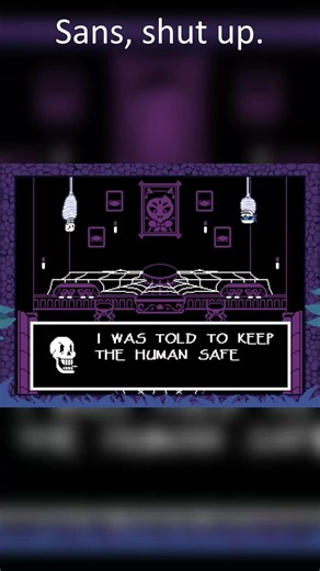 Sans, with all due respect, shut the heck up. #undertale #underswap #sans #papyrus