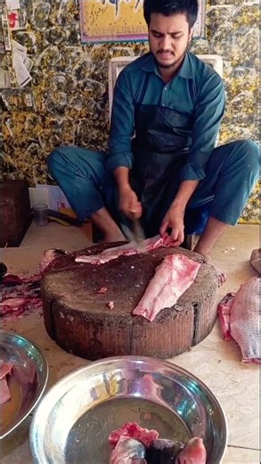 Stunning Giant Rohu Fish Bone Cutting Techniques #shorts #viral #trending #fishcutting