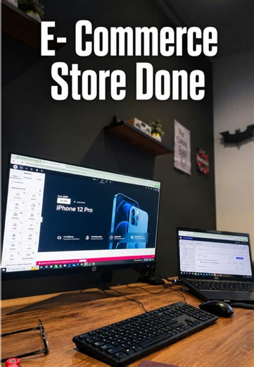 Another **e-commerce website completed for a client. 🛒** Built the store using **WordPress WooCommerce**, with a clean product experience, responsive design, cart, checkout, and a mobile-friendly layout. From coming back from university to opening the laptop and getting straight to work — today’s goal was simple: **Finish the store.** And now, it’s ready to go live. 🚀 If you’re a business owner looking for a **professional e-commerce website, WordPress store, or online store** for your busines