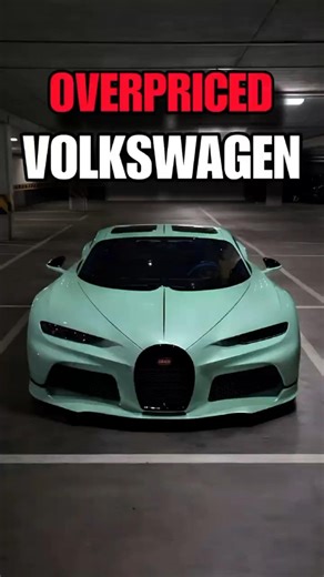 $3M Bugatti… Same Parts as a Volkswagen🥀😭 #cars #automobile #carshorts #carfacts #speedhungry
