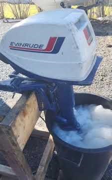 Running and testing 1972 Evinrude 6 HP after service #twostroke