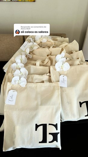 Gastos com Convites e Ecobags para Padrinhos