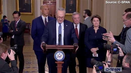 270K views · 7.7K reactions | "I've got nothing for you on that," Sen. Chuck Schumer (D-NY) repeatedly replied when asked several times about President Joe Biden's pardon of his son Hunter. | Breitbart | Facebook
