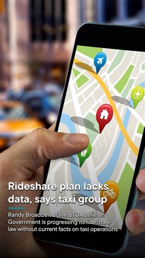Randy Broadbelt of the BTOA believes Government is progressing its rideshare law without current facts on taxi operations: https://bbc.bm/rideshare-plan-lacks-data-says-taxi-group #Bermuda #news #taxi | Bermuda Broadcasting Company