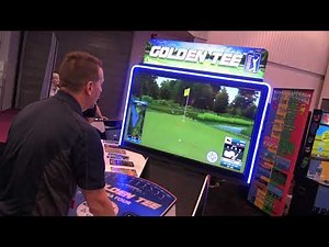 Hitting The Green In Golden Tee PGA Tour Arcade by Incredible Technologies