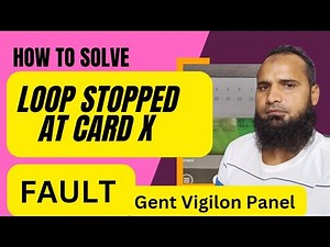GENT VIGILON TROUBLESHOOTING || LOOP STOPPED AT CARD || wiring changed - short || #firealarm #gent