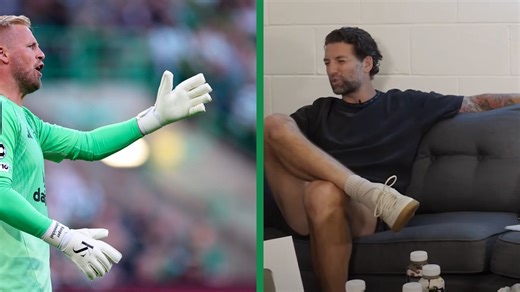 Charlie Mulgrew admits there is one thing Kasper Schmeichel does at Celtic he simply 'doesn't like'