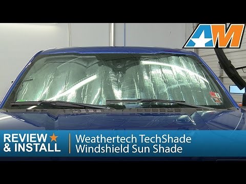 2015-2016 F-150 Weathertech TechShade Windshield Sun Shade Review & Install