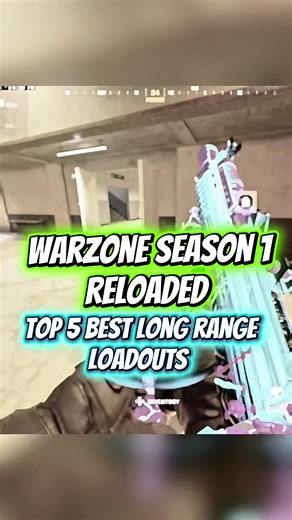 Warzone Season 1 Reloaded is all about long-range dominance. These are the top 5 long-range loadouts with insane damage, low recoil, and meta-level performance. #warzone #callofduty #warzoneloadout #rebirthisland #gamingontiktok