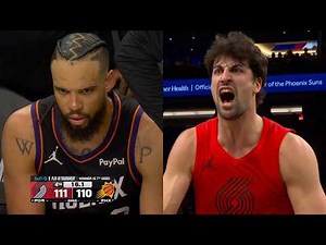 INSANE FINAL 40 seconds to Phoenix Suns vs Portland Trail Blazers Play-In Game