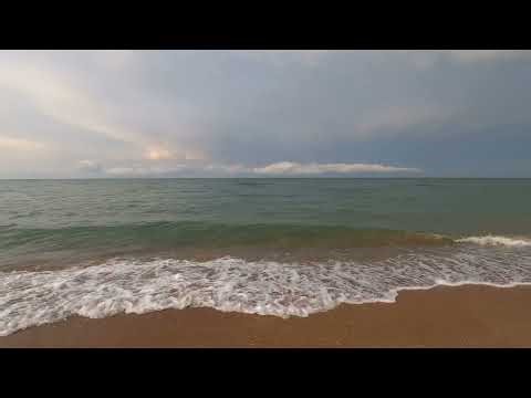 Evening at Sea, Sounds of Surf and Sound of Sea Waves