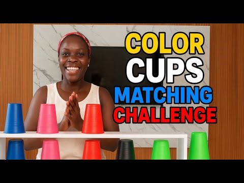 Color Cups Matching Challenge | Fun Game for All Ages