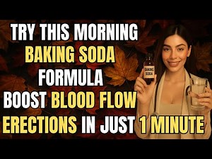 Try This Morning Baking Soda Formula – Boost Blood Flow & Erections in Just 1 Minute